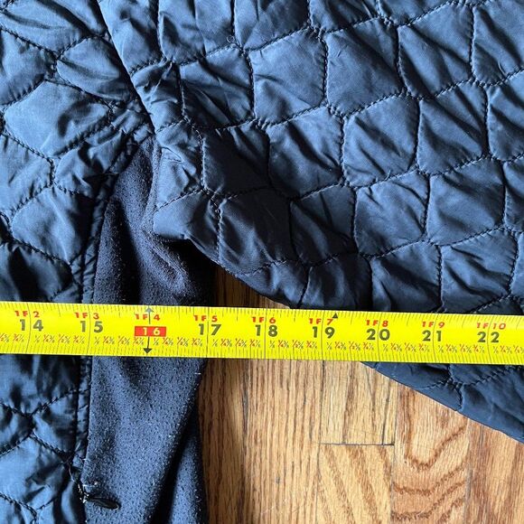 L.L. Bean Black Quilted Winter Jacket Coat Women's Size Small - Picture 7 of 8